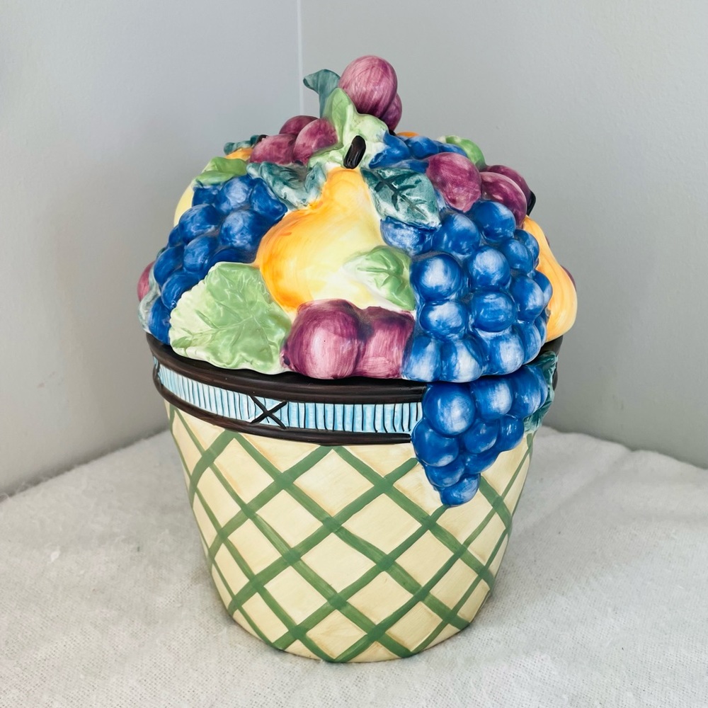 Mikasa Garden Harvest Cookie Jar